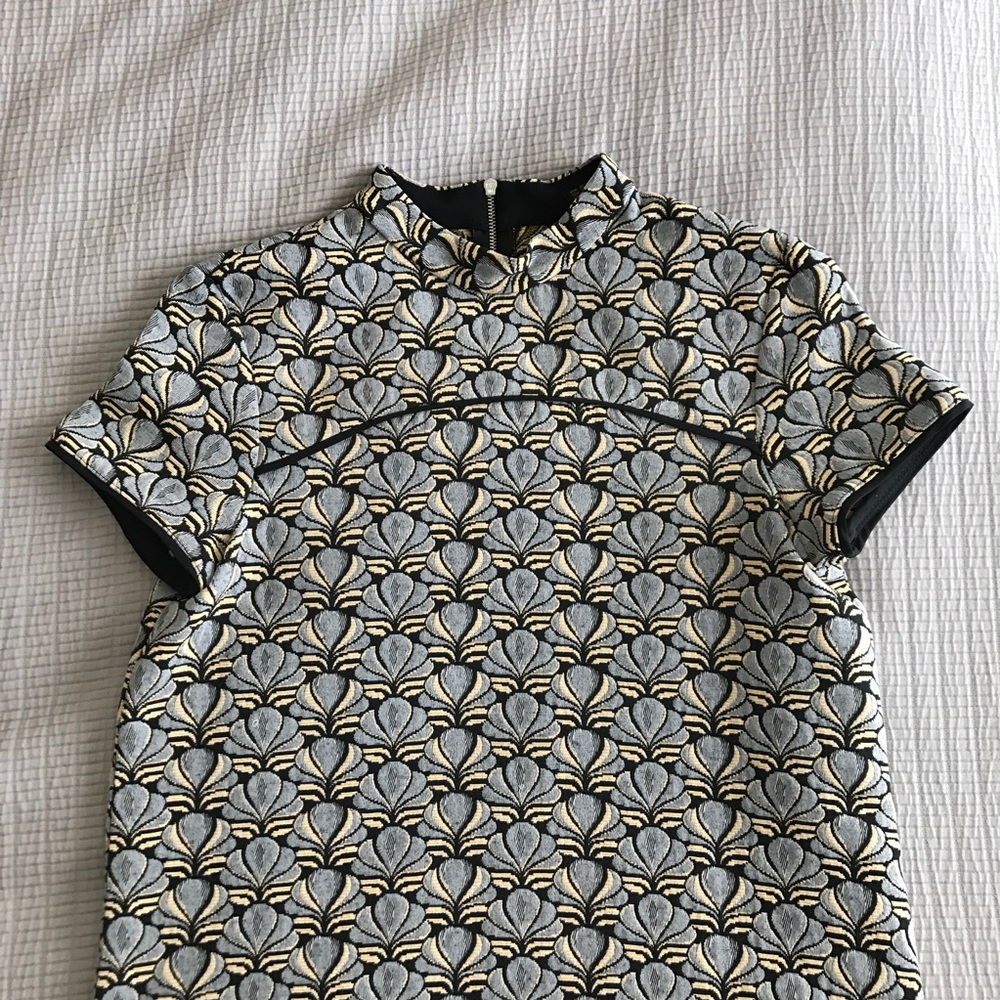 Zara Retro Print Dress